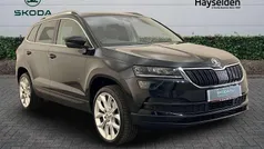 Black magic pearl effect Used 2020 Skoda Karoq SE L SUV | £19,295 (Fair price)