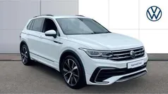 White Used 2021 VW Tiguan R-line SUV | £25,899 (Fair price)