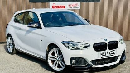 Used BMW 118 M Sport 136 HP (100 kW) 2017 White Hatchback