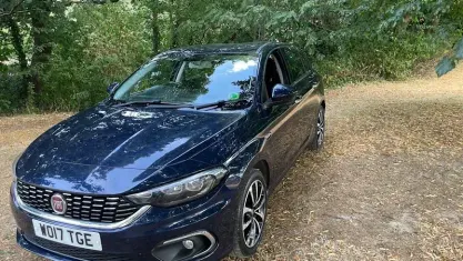 Used Fiat Tipo Lounge 95 HP (69 kW) 2017 Blue Hatchback