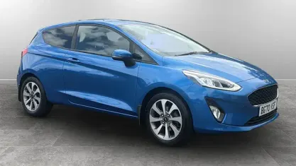Used Ford Fiesta Trend 95 HP (69 kW) 2020 Blue Hatchback