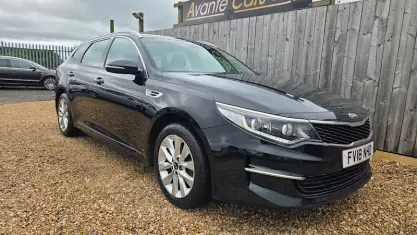 Used Kia Optima 141 HP (103 kW) 2017 Black Estate