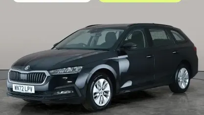 Used Skoda Octavia SE Technology 116 HP (85 kW) 2022 Black Estate