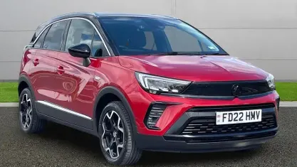 Used Vauxhall Crossland Ultimate 131 HP (96 kW) 2021 Red SUV