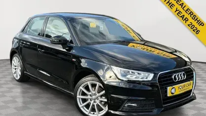 Used Audi A1 Sportback S-Line 95 HP (69 kW) 2018 Black Hatchback
