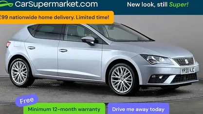 Used Seat Leon SE Dynamic 116 HP (85 kW) 2020 Silver Hatchback