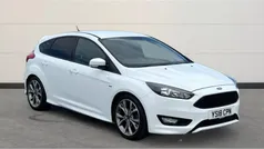 White Used 2018 Ford Focus ST-Line Hatchback | £8,954 (Good price)