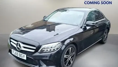 Black Used 2019 Mercedes C200 Sedan | £18,250 (Fair price)