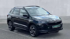 Black magic pearl effect Used 2024 Skoda Karoq SportLine SUV | £27,990 (Fair price)