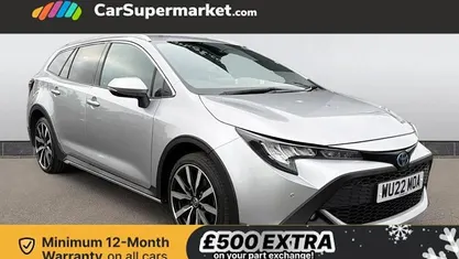 Silver Used 2021 Toyota Corolla Estate | £19,497 (Fair price)