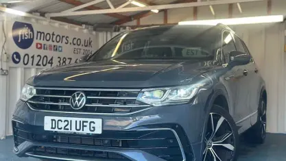 Used VW Tiguan R-line 150 HP (110 kW) 2021 Grey SUV