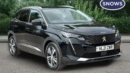 Used Peugeot 3008 Allure Premium 131 HP (96 kW) 2021 Black SUV