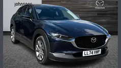 Blue Used 2024 Mazda CX-30 Exclusive-Line SUV | £20,975 (Super price)