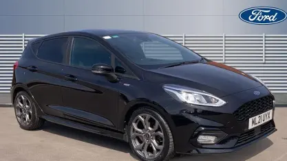 Used Ford Fiesta ST-Line 95 HP (69 kW) 2021 Black Hatchback