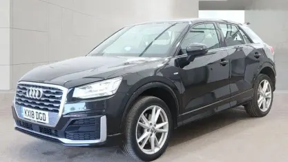 Used Audi Q2 S-Line 150 HP (110 kW) 2018 Black SUV