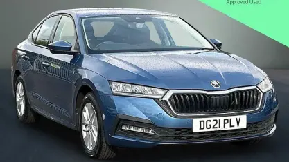 Used Skoda Octavia SE Technology 150 HP (110 kW) 2021 Blue Hatchback