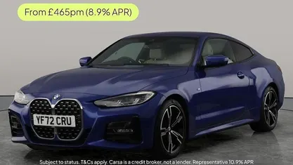 Used 2022 BMW 420 M Sport Coupe | £28,199 (Fair price)