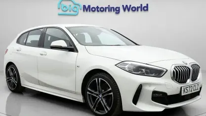 Used BMW 118 M Sport 136 HP (100 kW) 2023 White Hatchback
