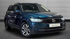 Blue Used 2021 VW Tiguan Active SUV | £22,450 (Fair price)