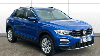 Używany VW T-Roc SE 116 KM (85 kW) 2020 Niebieski SUV