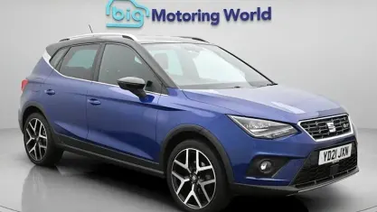 Used Seat Arona FR Sport 110 HP (80 kW) 2021 Blue SUV