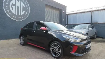 Used Kia Rio 84 HP (61 kW) 2017 Black Hatchback