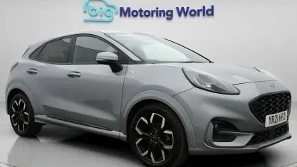 Used Ford Puma ST-Line X 125 HP (91 kW) 2021 Silver SUV