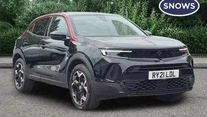 Used Vauxhall Mokka SRi 101 HP (74 kW) 2021 Black SUV