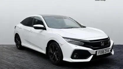 Used Honda Civic EX 120 HP (88 kW) 2020 White Hatchback