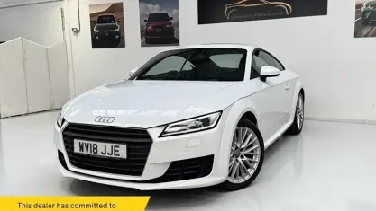 Used Audi TT Sport 180 HP (132 kW) 2018 White Coupe