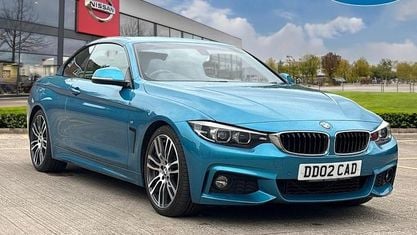 Usado BMW 430 Cabriolet M Sport 252 CV (185 kW) 2019 Azul Descapotable
