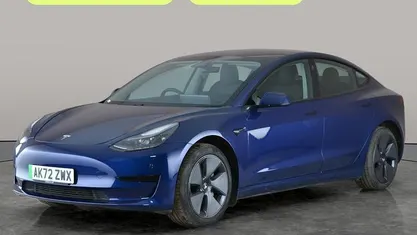 Used Tesla Model 3 RWD 208 kW (283 HP) 2022 Blue Sedan