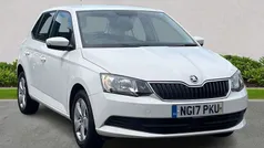 White Used 2017 Skoda Fabia SE Hatchback | £8,887 (Fair price)