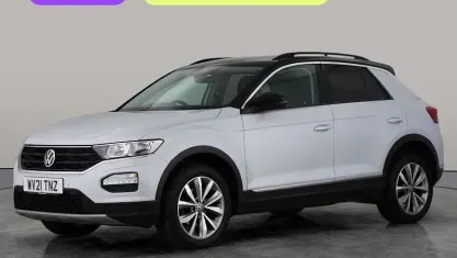 Used VW T-Roc Design 110 HP (80 kW) 2021 Silver SUV