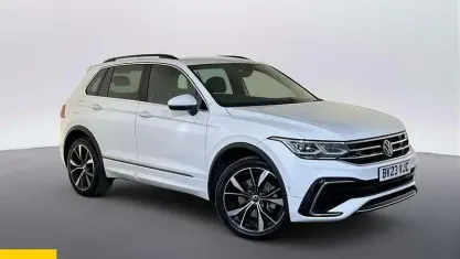 Used VW Tiguan R-line 245 HP (180 kW) 2023 White SUV