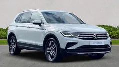 White Used 2021 VW Tiguan Elegance SUV | £26,269 (Fair price)