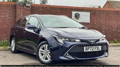 Used Toyota Corolla 122 HP (89 kW) 2022 Blue Estate