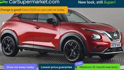 Used Nissan Juke N-Connecta 117 HP (86 kW) 2020 Red SUV