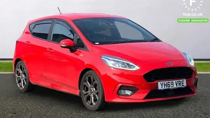 Used Ford Fiesta ST-Line 101 HP (74 kW) 2019 Red Hatchback
