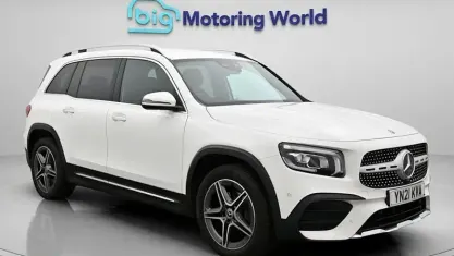 Used Mercedes GLB200 AMG line 150 HP (110 kW) 2021 White SUV