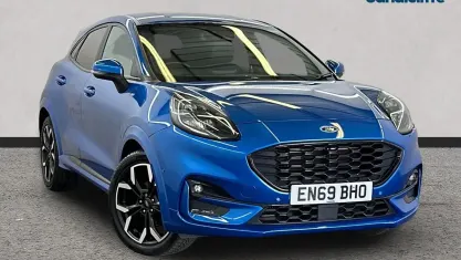 Używany Ford Puma ST-Line X 125 KM (91 kW) 2020 Niebieski SUV