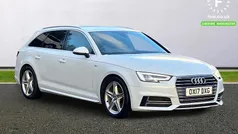 White Used 2017 Audi A4 S-Line Estate | £18,999 (Fair price)
