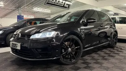 Used VW Golf VII R 300 HP (220 kW) 2016 Black Hatchback