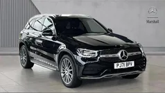 Black Used 2021 Mercedes GLC300 AMG Line Premium SUV | £33,680 (Fair price)