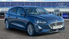 Blue Used 2021 Ford Focus Titanium X Hatchback | £13,695 (Good price)