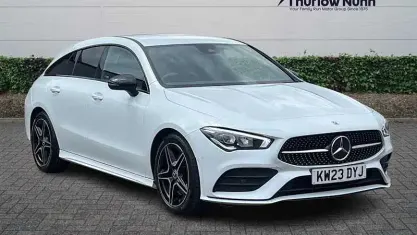 Used Mercedes CLA200 Executive 163 HP (119 kW) 2022 White Coupe