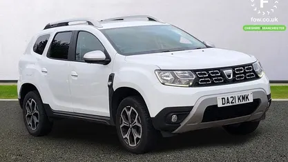 White Used 2021 Dacia Duster Prestige Estate | £10,999 (Fair price)