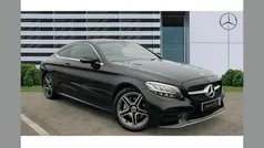 Black Used 2021 Mercedes C200 AMG line Coupe | £24,112 (Fair price)