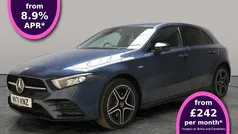 Blue Used 2021 Mercedes A250 AMG line Hatchback | £16,887 (Fair price)
