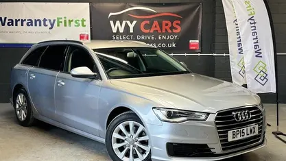Used Audi A6 Comfort 190 HP (139 kW) 2015 Silver Estate